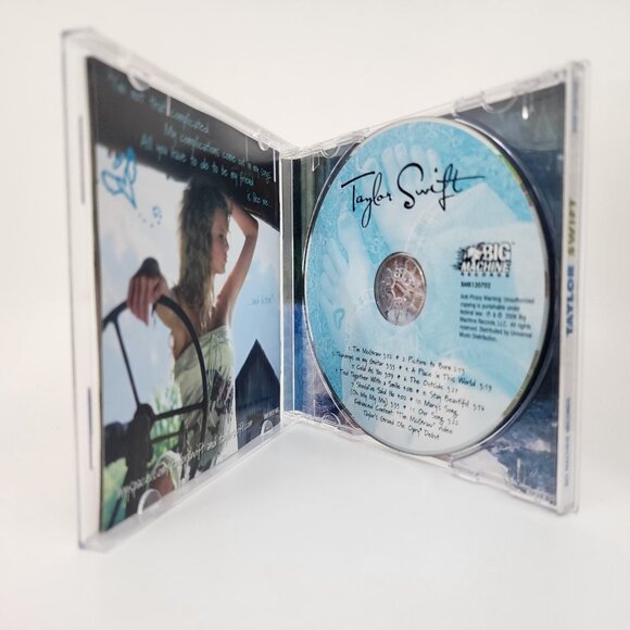 Taylor Swift Self Titled Audio CD (2006) Original BMR 120702 Uncensored Lyrics - Picture 2 of 7